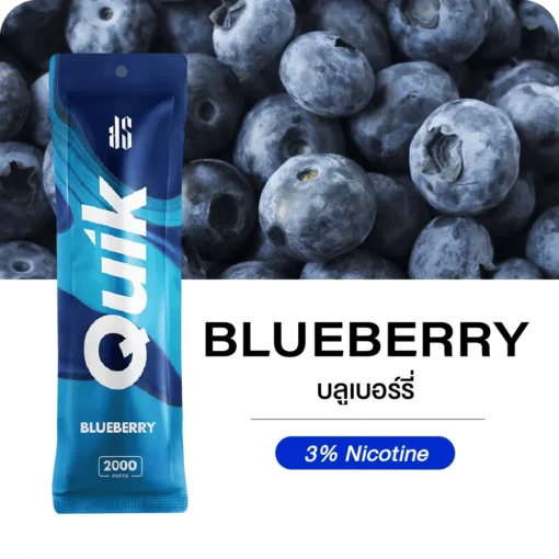 ks quik blueberry 2000 Puffs