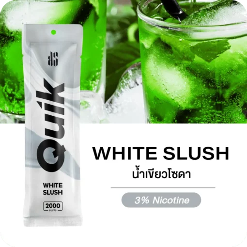 ks quik White Slush 2000 Puffs