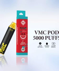 VMC 5000 puff Play Watermelon ลูกอมแตงโม