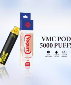 VMC 5000 puff Yogurt โยเกิร์ต