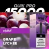 Pod Ks Quik Pro 15000 Puff Grape Lychee (องุ่น ลิ้นจี่)