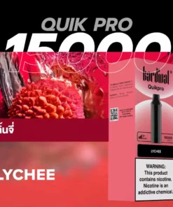 Pod Ks Quik Pro 15000 Puff Lychee (ลิ้นจี่)